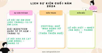 sự kiện văn hóa du lịch cuối năm 2024